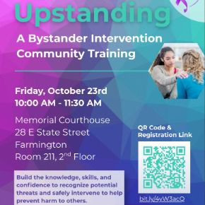 Upstanding – A Bystander Intervention Community Training